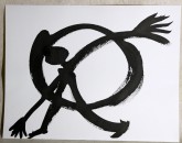 Dança 1 2012 Dibuix tinta xina 37x45cm