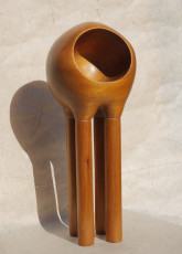 Illa Mirador, 2014. Vista 2. Fusta Caoba. 47x18x15cm