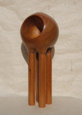 Illa Mirador, 2014. Vista 3. Fusta Caoba. 47x18x15cm