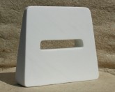 Rectangle Triangular 2011 Visat 2 Marbre 30x34x10cm.