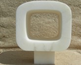 Rectàngle Cub 2011 Vista 2 Alabastre 29x24x24cm