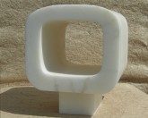 Rectàngle Cub 2011 Vista 4 Alabastre 29x24x24cm